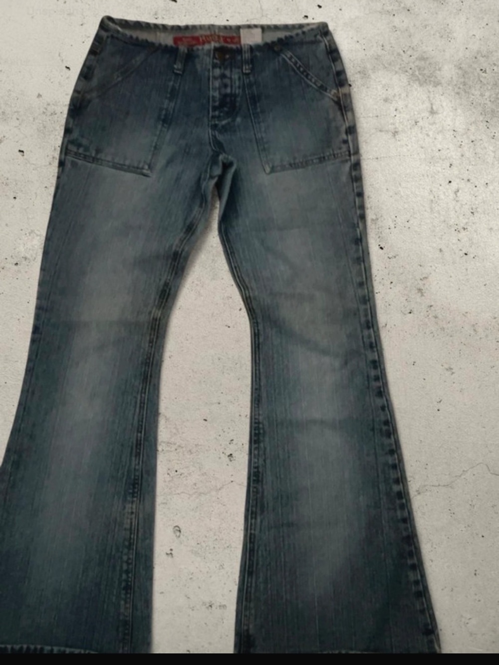 Y2K Mudd Low Rise Flare Jeans Size 5